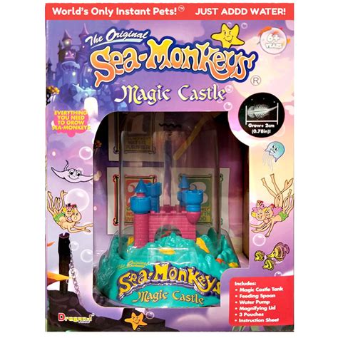 The Thriving Ecosystem of Sea Monkeys' Magical Castle